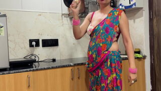 Delhi Bhabi Doggystyle Fucking Pussy With Hubby Brother Video