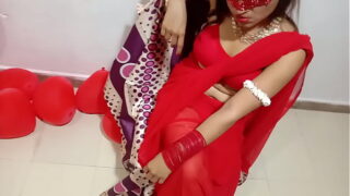 Desi Wife Fucking Valentine Day With Her Desi Boy