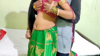 Hindi hot gf enjoyed with brinjal and big lover cock