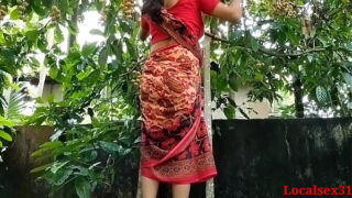 Local Dehati Village Woman Hard Sex In Backyard In Outdoor