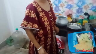 Mumbai Village Sexy WOman Fucking Hard In kitchen with Hubby