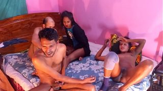 Rough Hardcore tight pussy fucked hard by two guys most great group sex Video